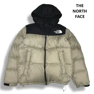 THE NORTH FACE 후드 눕시 카키 베이지 블랙 M