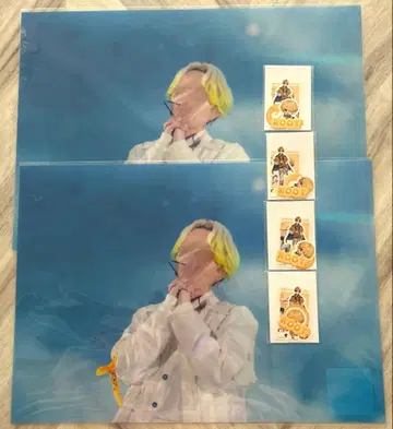 STPR EXPO 클리어 포스터 스티커 세트 루토