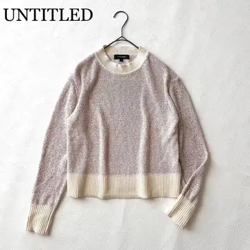 2981 Z 새상품급 언타이틀 24년 팬시얀 스팽글 니트 2.8만