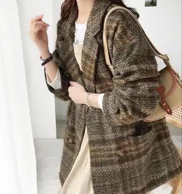 더블 자켓 코트