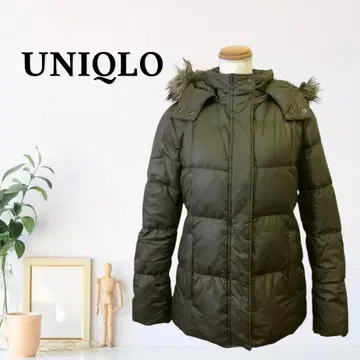 zAA1 [ M ] UNIQLO 후디드 다운 자켓 유틸리티