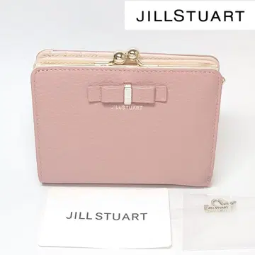 [ 미사용 새상품 ] 질스튜어트 미스티 가마구치 접이식 지갑 핑크