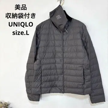 새상품급 수납 봉투 포함 UNIQLO 노카라 울트라 라이트 다운