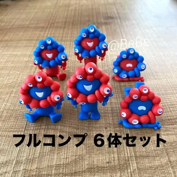 미야쿠미야쿠 카이요도 만박 가챠 풀 컴프 세트 6체 컴플리트