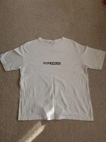 호시노 겐 POPVIRUS 월드 투어 2019 화이트 T셔츠 M 사이즈