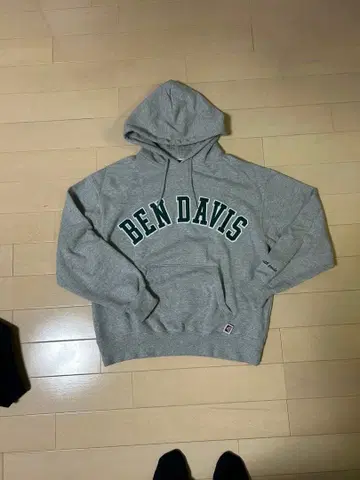 벤 데이비스 그레이 후드티