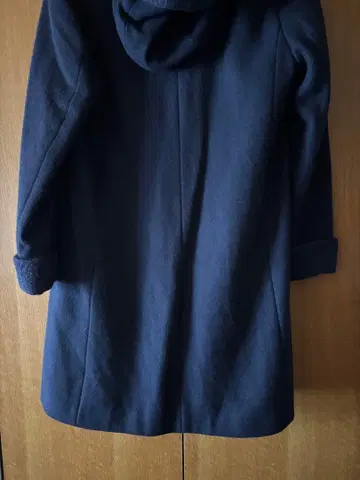 TOMORROWLAND 네이비 후드 부착 코트