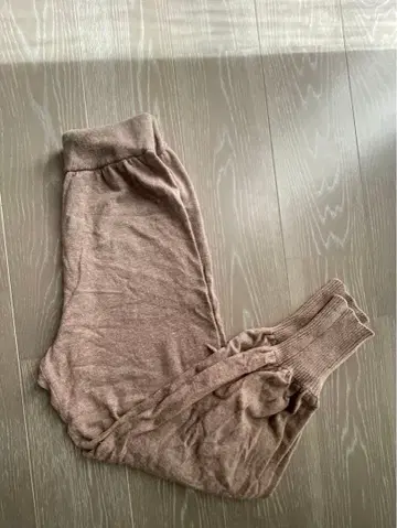 muuet 몽페 팬츠 브라운 울 소재