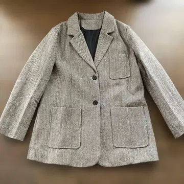 새상품 헤링본 테일러드 자켓