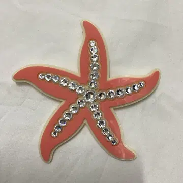 Yazbukey 불가사리 모양 코랄 핑크 브로치