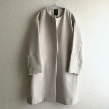 anyFAM 온워드 카시야마 캐시미어 블렌드 노카라 코트