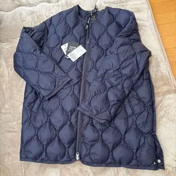 TAION 네이비 퀼팅 자켓