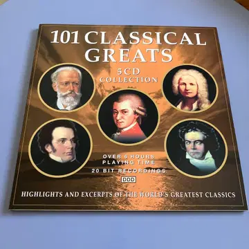 101 Classical Greats 5CD 컬렉션