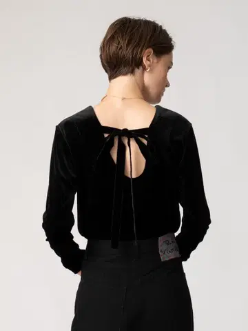 Ron Herman 론 헤르만 벨로아 리본 탑 XS