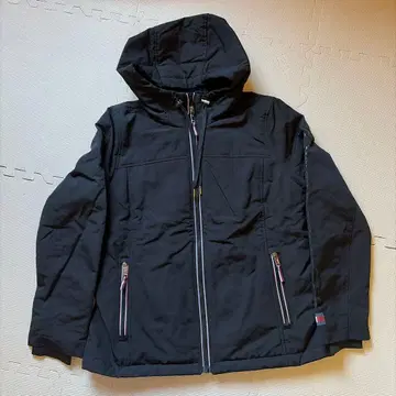 TOMMY HILFIGER 블랙 자켓 M (일본 L)