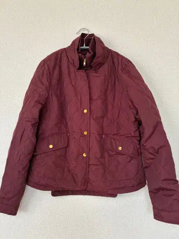 Matilda 버건디 퀼팅 자켓 L 사이즈