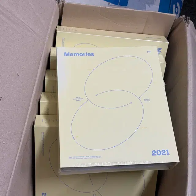 방탄소년단 BTS Memories 2021 메모리즈 DVD