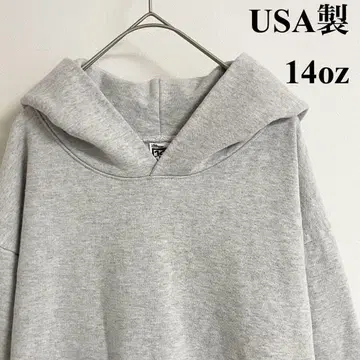 USA 로스앤젤레스어패럴 맨투맨 풀 후디 후드티 그레이 M