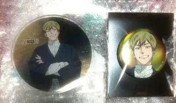 주술회전 애니메이트 카페 아크릴 코스터 글리터 캔뱃지 젠인 나오야