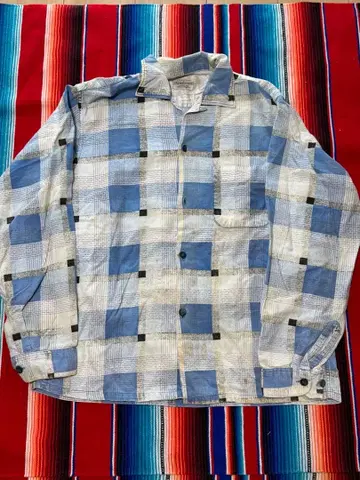 50s TOWNCRAFT 프린트 플란넬