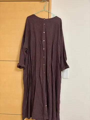 네스트로브 nestrobe 2way 블록 체크 원피스