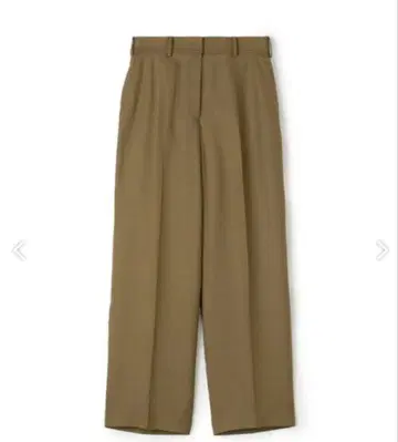Ballsey 라이트 칼제 센터 프레스 스트레이트 팬츠 카멜 32