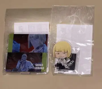 BLEACH 히라코 신지 작업복 츠나귓 아크릴 스탠드 2개