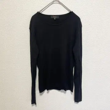 DAKS 블랙 니트탑 38 사이즈