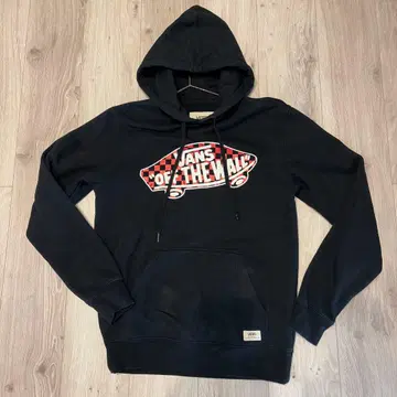 VANS 블랙 후드티