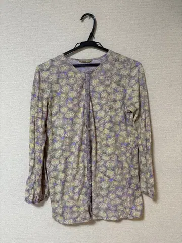 45rpm 꽃무늬 블라우스