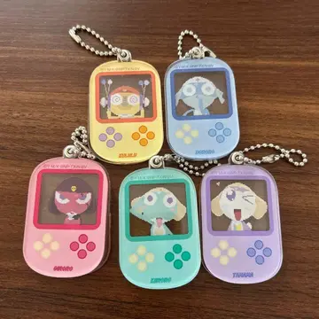 개구리 중사 케로로  아크릴 키링 5종 컴플리트 세트