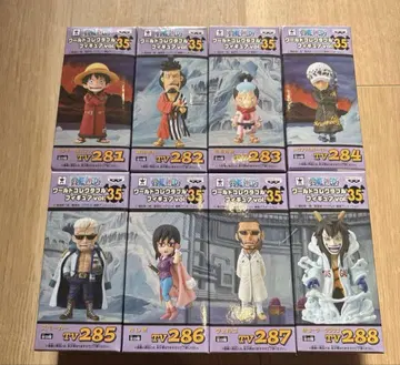 미개봉 원피스 월드 컬렉터블 피규어 WCF Vol.35 전 8종