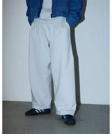 빔즈 BEAMS / 벌룬 스웨트 팬츠/그레이