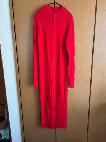 ETRE TOKYO 집업 니트 원피스