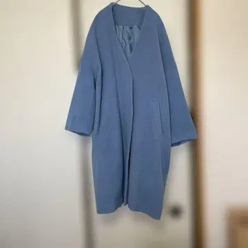 미라 오웬 블루 울 코트