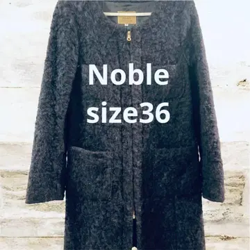 [ 즉시 구매 OK ] Noble 사이즈 36 네이비 코트