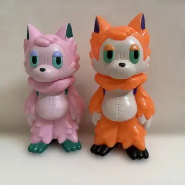 소프트 비닐 아라이 키리코 늑대 군