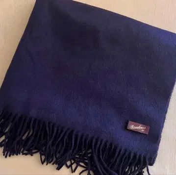 Borsalino 캐시미어 스톨 네이비