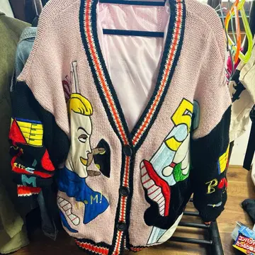 50's Bowl 가디건 오버 사이즈