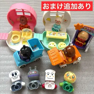 호빵맨 호빵맨 타운 외출 하우스 & 인형 세트