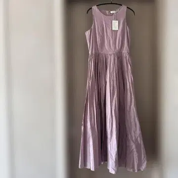 MARIHA 마리하 여름 레이디 드레스 36 라일락 택 포함 새상품