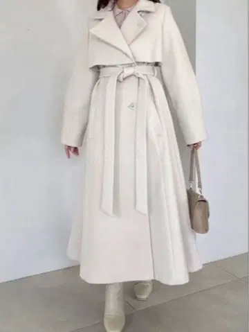 dazzlin 2way 컬러 레이디 코트 스탠드 카라