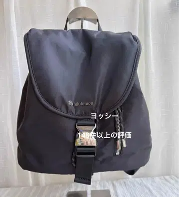 Lululemon 럭색 백팩 블랙