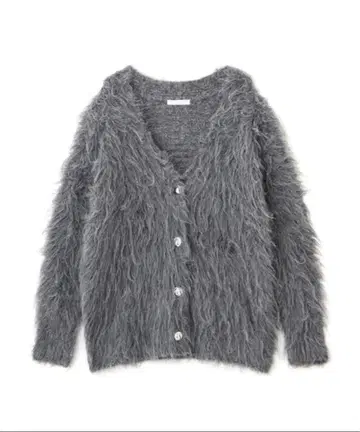 프로포션 샤기 가디건