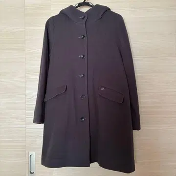 RES RALIQUE 후드 부착 울 코트