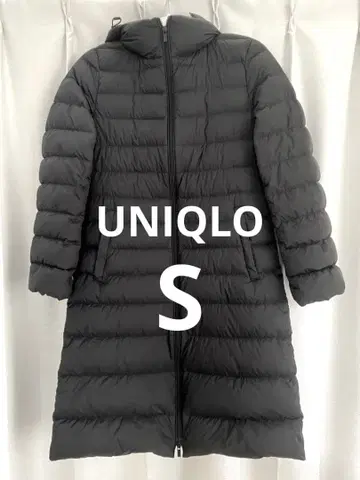 유니클로 울트라 라이트 다운 롱 코트 S