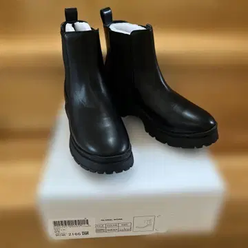 글로벌 워크 레인 프렌들리 사이드 고어 부츠 블랙 L