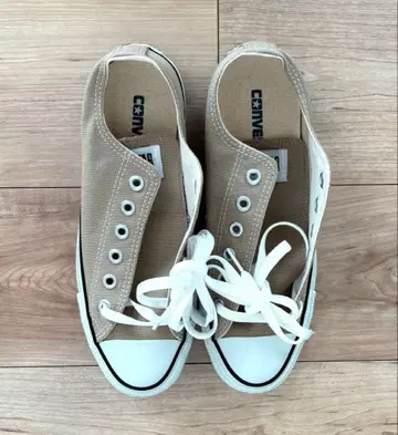 컨버스 로우컷 베이지 24.5 US6