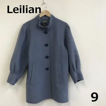 최종 H1210D16 [Leilian] 캐시미어 혼방 울 코트