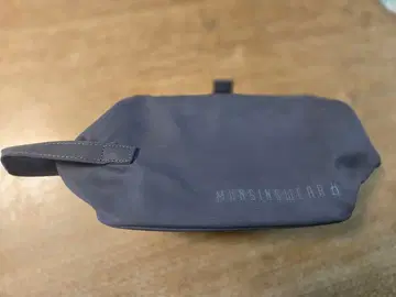 그레이 심플 클러치백